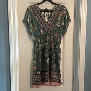 Bebop size M- silky dress